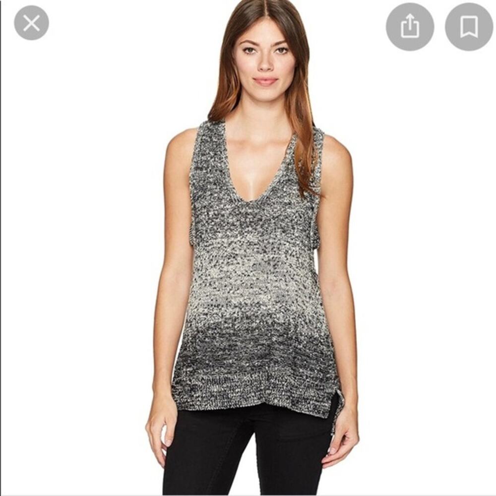 Lucky Brand V-Neck Sweater Tank NWT Small